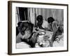 Delta and Pine Company African American Sharecropper Lonnie Fair and Family Praying before a Meal-Alfred Eisenstaedt-Framed Photographic Print