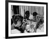 Delta and Pine Company African American Sharecropper Lonnie Fair and Family Praying before a Meal-Alfred Eisenstaedt-Framed Photographic Print