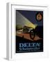 Delta Automatic High Beams For Automobiles-null-Framed Art Print