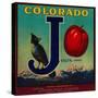 Delta, Colorado - Joslyn Apple Crate Label-Lantern Press-Stretched Canvas