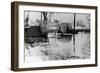 Delta, Colorado - Rowboat on Gunnison River-Lantern Press-Framed Art Print