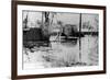 Delta, Colorado - Rowboat on Gunnison River-Lantern Press-Framed Art Print