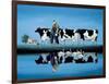 Delta Cows-Lowell Herrero-Framed Art Print