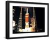 Delta IV Heavy Rocket Lifts Off-null-Framed Photographic Print