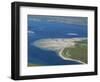 Delta of Sand at River Mouth, Kvaenangen Sorfjord, North Norway, Scandinavia-Tony Waltham-Framed Photographic Print