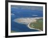 Delta of Sand at River Mouth, Kvaenangen Sorfjord, North Norway, Scandinavia-Tony Waltham-Framed Photographic Print