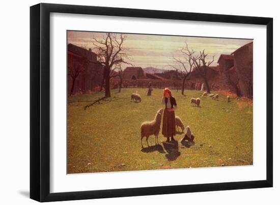 Deluded Hopes-Giuseppe Pellizza da Volpedo-Framed Giclee Print