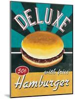 Deluxe Hamburger-Catherine Jones-Mounted Art Print