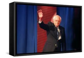 DEM 2016 Clinton Sanders-Gerald Herbert-Framed Stretched Canvas