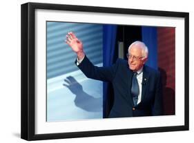 DEM 2016 Clinton Sanders-Gerald Herbert-Framed Premium Photographic Print