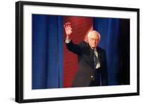 DEM 2016 Clinton Sanders-Gerald Herbert-Framed Photographic Print