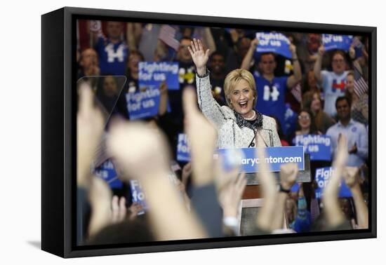 DEM 2016 Clinton-Gerald Herbert-Framed Stretched Canvas