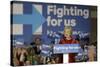 DEM 2016 Clinton-Pat Sullivan-Stretched Canvas