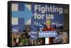 DEM 2016 Clinton-Pat Sullivan-Framed Stretched Canvas