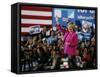 DEM 2016 Clinton-John Locher-Framed Stretched Canvas