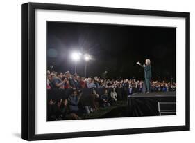 DEM 2016 Clinton-John Locher-Framed Premium Photographic Print