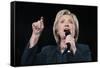 DEM 2016 Clinton-John Locher-Framed Stretched Canvas