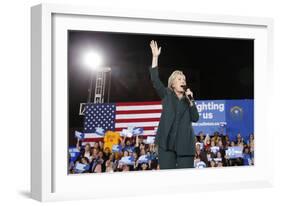 DEM 2016 Clinton-John Locher-Framed Photographic Print