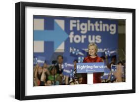 DEM 2016 Clinton-Pat Sullivan-Framed Photographic Print