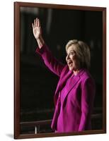 DEM 2016 Clinton-John Locher-Framed Photographic Print