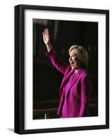 DEM 2016 Clinton-John Locher-Framed Photographic Print