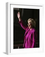 DEM 2016 Clinton-John Locher-Framed Photographic Print