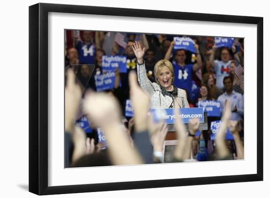 DEM 2016 Clinton-Gerald Herbert-Framed Photographic Print