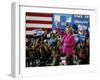 DEM 2016 Clinton-John Locher-Framed Photographic Print