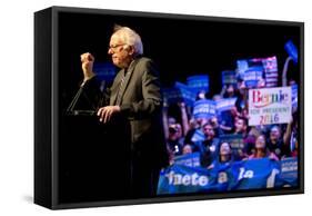 DEM 2016 Sanders-Jacquelyn Martin-Framed Stretched Canvas