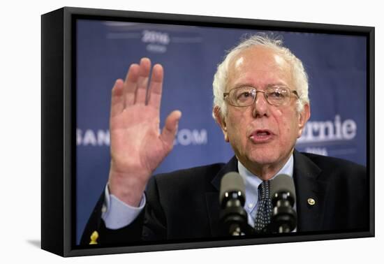 DEM 2016 Sanders-Jacquelyn Martin-Framed Stretched Canvas