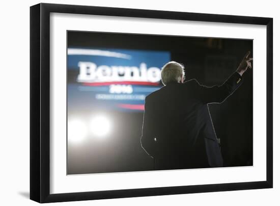 Dem 2016 Sanders-Steven Senne-Framed Photographic Print