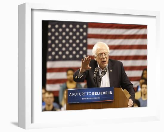 DEM 2016 Sanders-Steve Helber-Framed Photographic Print