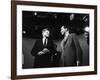 Dem. and Repub. Presidential Cands. John F. Kennedy and Richard M. Nixon Prior to 1st TV Debate-Paul Schutzer-Framed Photographic Print