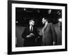 Dem. and Repub. Presidential Cands. John F. Kennedy and Richard M. Nixon Prior to 1st TV Debate-Paul Schutzer-Framed Photographic Print