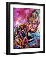 Demaio Fam Painting 001-Rock Demarco-Framed Giclee Print