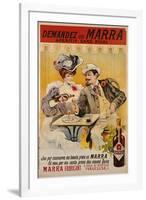 Demandez Un Marra, circa 1900-Francisco Tamagno-Framed Giclee Print