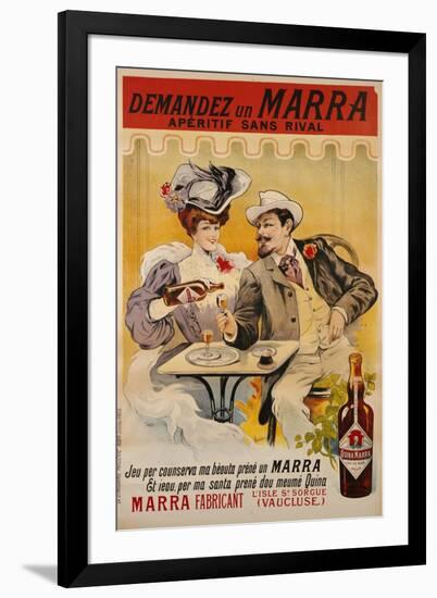 Demandez Un Marra, circa 1900-Francisco Tamagno-Framed Giclee Print