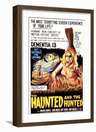 Dementia 13, (aka the Haunted And the Hunted), Luana Anders, 1963-null-Framed Art Print