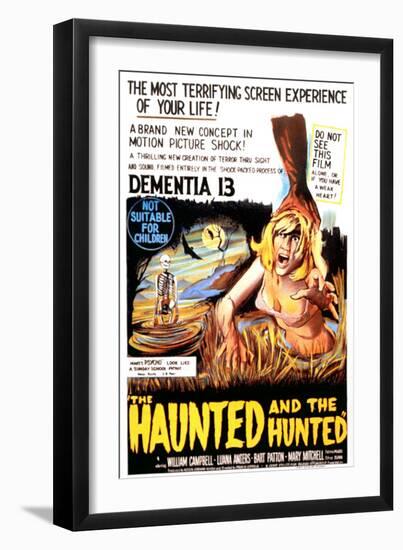 Dementia 13, (aka the Haunted And the Hunted), Luana Anders, 1963-null-Framed Art Print