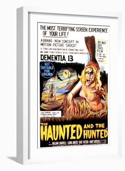 Dementia 13, (aka the Haunted And the Hunted), Luana Anders, 1963-null-Framed Art Print