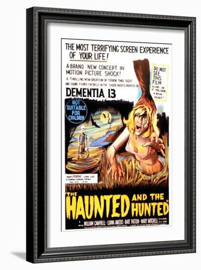 Dementia 13, (aka the Haunted And the Hunted), Luana Anders, 1963-null-Framed Art Print