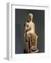 Demeter and Seated Kore Statue from Terravecchia Di Grammichele, Sicily, Italy-null-Framed Giclee Print