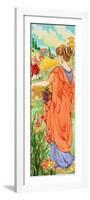 Demeter (Greek), Ceres (Roman), Mythology-Encyclopaedia Britannica-Framed Premium Giclee Print