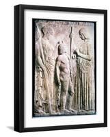 Demeter, Greek Goddess of Corn and the Harvest-null-Framed Giclee Print