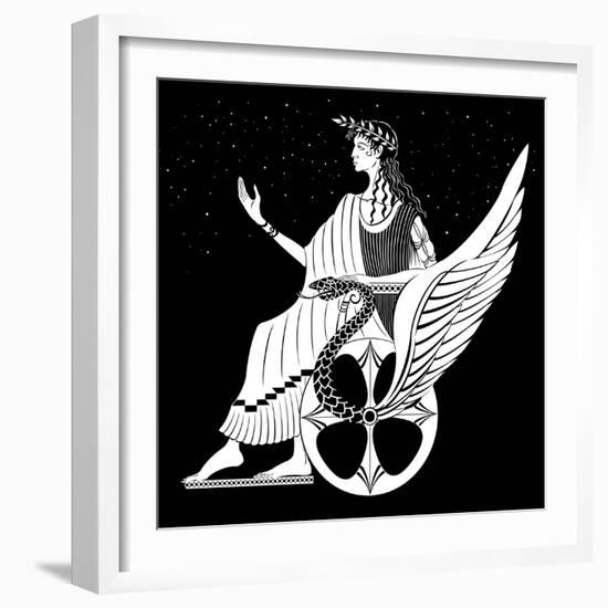 Demeter', Greek myth from Stravinsky's 'Perséphone'-Neale Osborne-Framed Giclee Print
