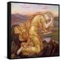 Demeter Mourning for Persephone, 1906-Evelyn De Morgan-Framed Stretched Canvas