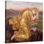 Demeter Mourning for Persephone, 1906-Evelyn De Morgan-Stretched Canvas