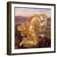 Demeter Mourning for Persephone, 1906-Evelyn De Morgan-Framed Giclee Print