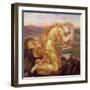 Demeter Mourning for Persephone, 1906-Evelyn De Morgan-Framed Giclee Print