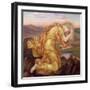 Demeter Mourning for Persephone, 1906-Evelyn De Morgan-Framed Giclee Print